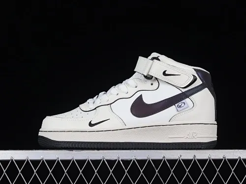 All categories Nk Air Force 1 Air Force series Nk Air Force 1 Mid Air Force mid-top Nk Air Force 1'07 Mid "Colorful Black" Colorful black Air Force One mid-top casual sneakers FB1869-066
